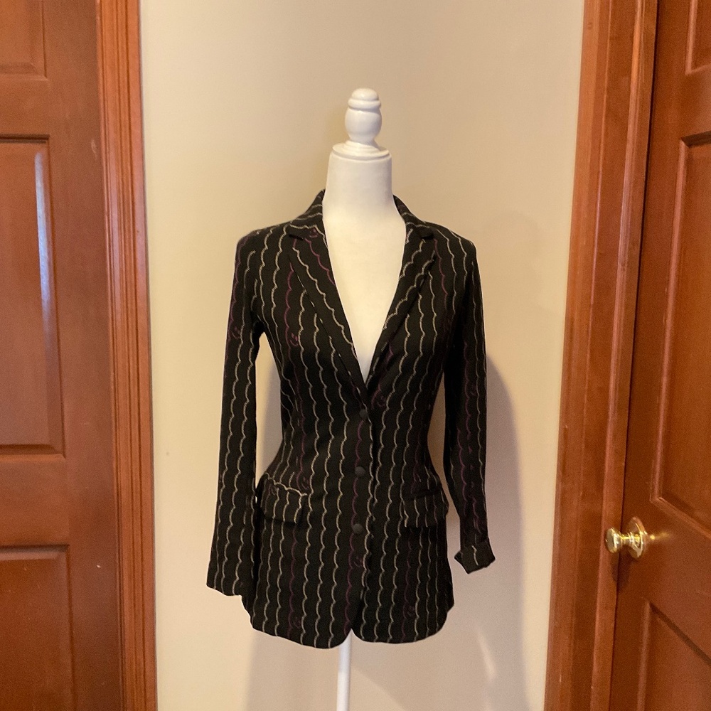 Ottod’ ame Blazer with smiley faces size 4
